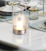 Sensor LED Candle with Rechargeable Night Light Flameless Wick Light Birthday Wedding Church Atmosphere Manual Mood Sensor Lamp
