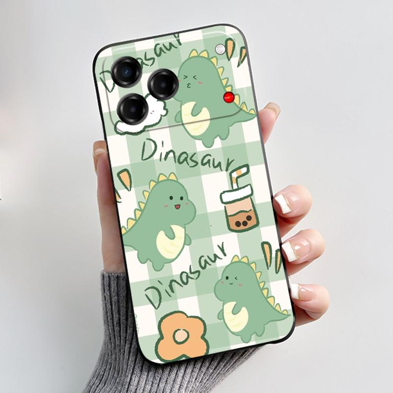 Casing For ZTE Blade V80 Vita / Nubia V80 Design Phone Case Aesthetic Cute Cat Fashion Soft Silicone Black Protective Back Cover