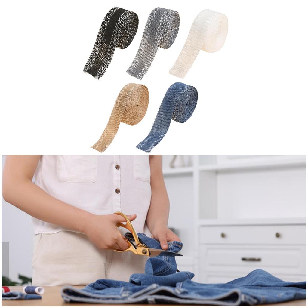 Hosenmund Paste Saum Klebeband,Saum Stoffband Hosenkante Modifizierte Streifen,Saumband für Hosen für Hosen,Jeans