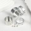 2Pcs Barbell Collars Clamps Secure Grip Barbell Locks Easy Install Handle End Cover for Gym Weightlifting Workout