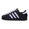 adidas Oryginalne SUPERSTAR Antypoślizgowe Odporne na ścieranie Niskie Buty Skateboardowe Unisex Czarne EG4959(Zespół746-)