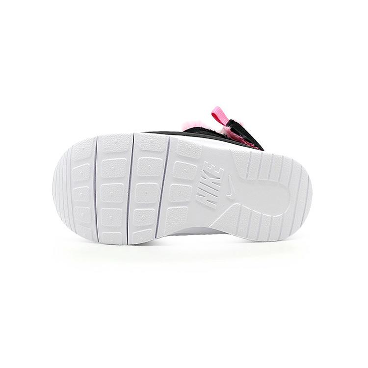 Nike Child High Slip Resistant Cushioning Abrasion Resistant Thermal High top Sports Casual Shoes Black Pink 922870-009