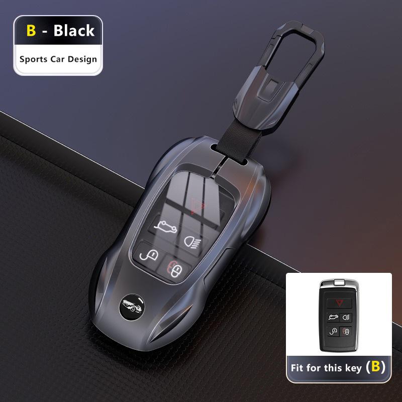 Car Key Case Shell Cover Fob for Land Rover Range Rover Sport Evoque Freelander Velar Discovery 4 LR2 LR4 for Jaguar XJ XF XJL