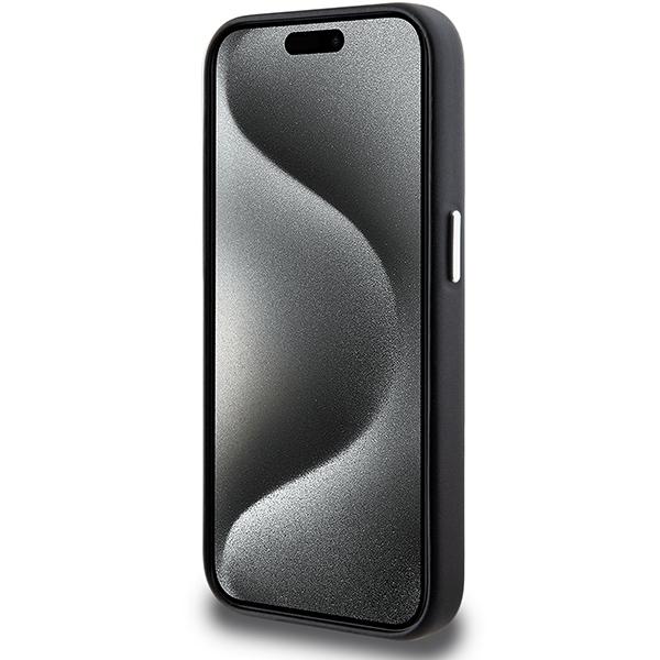 BMW BMHMP15L23PUFWK iPhone 15 Pro 6.1"black/black Signature Wrapped Metal MagSafe
