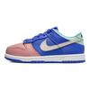 Nike Dunk Low SE PS Salmon Toe Kids Sneakers Blue Hyper-Royal Emerald-Rise DZ2874-400
