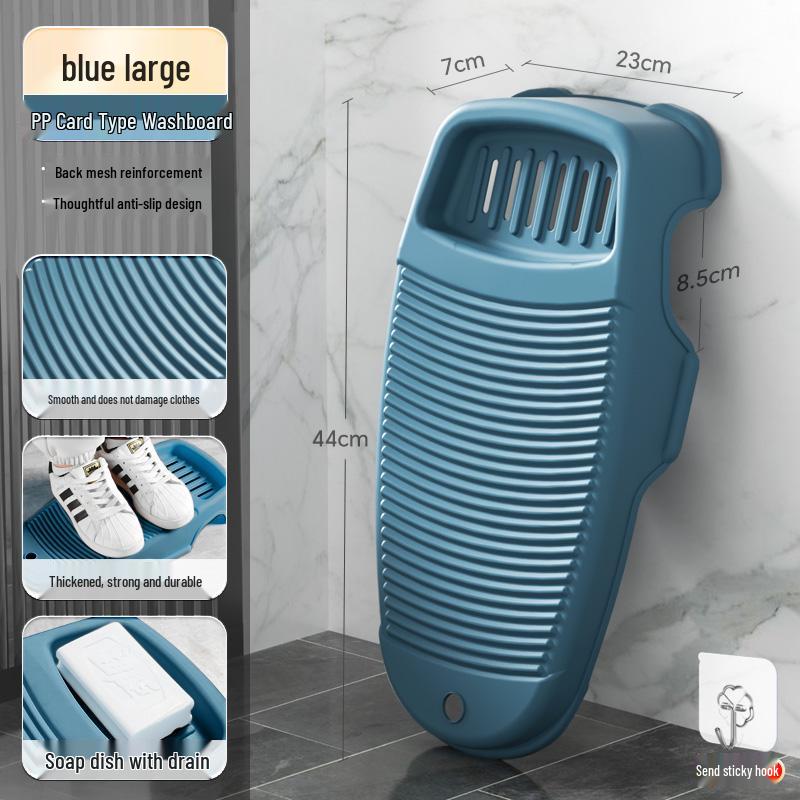 Compact Non-slip Washboard for Small Laundry Tasks