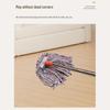 Durable Wooden Handle Flat Mop: Efficient Water Absorption & Dust Removal for Hotel Cleaning