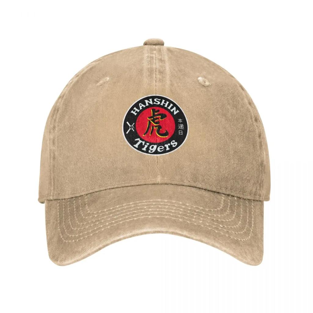 Hanshin Tigers Logo Baseball Cap Luxury Brand Sun Caps Hat Unisex Luxury Hat Unisex Womens Unisexs