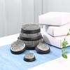 Round Ikebana Flower Frog Stainless Steel Ikebana Stand Floral Arrangement Base