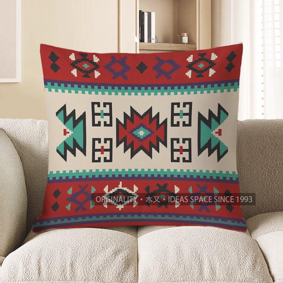 Home Decor Geometric Pattern Throw Pillow For Modern Home Pattern Cushion Cover Suitable For Sofa Bedroom Car Pillow Cover