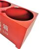 Dual-Hole Bracket for 2-8 kg Fire Extinguisher Box