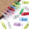 20pcs Colorful Plastic Sewing Clip Mini Photo Clips Spring Hanging Clip Pegs For DIY Wedding Party Wall Home Decor Photo Clamps