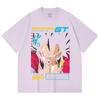 230 Gsm 100% Cotton Dragon Ball V2 Goku Print Unisex Heavy Cotton T Shirt