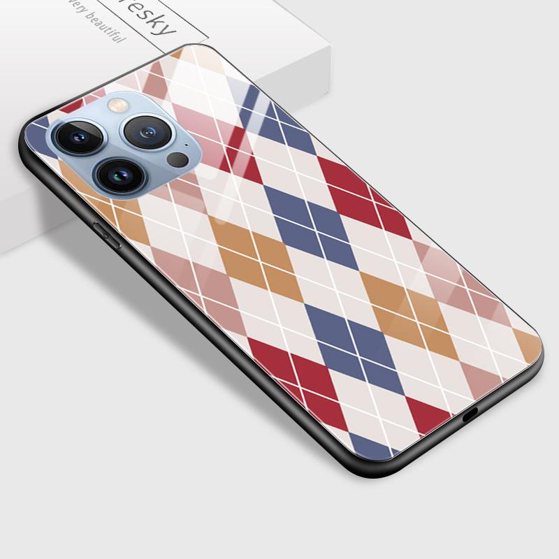 Tempered Glass Phone Case For Samsung A12 A16 A32 A53 S20FE S23 S25 Honor20 X6A 90Lite 9X Huawei Y9Prime2019 P30Lite Soft Edge Shockproof Smooth Shell