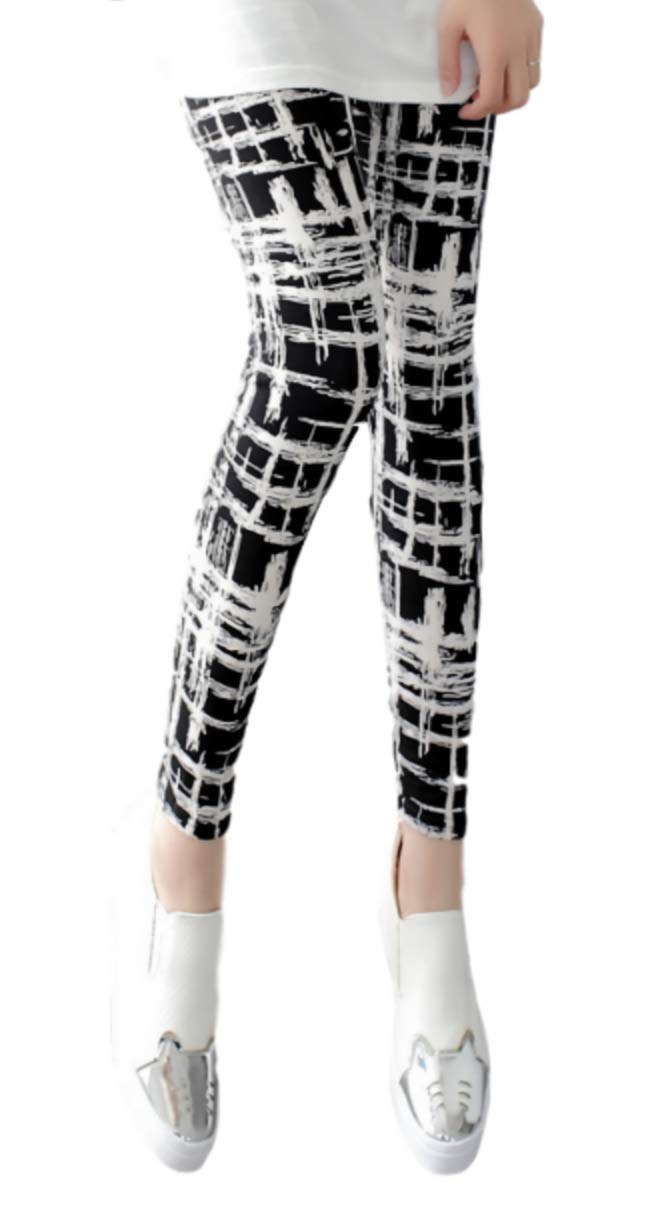 Leggings Check [Donally] Leggings, Tights, Pants, Patterned, Print, Colored, Women s (Check Paint)