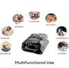 1PC White Tiger Arts Power Animals Blanket Flannel Thin Blankets for Home Office Travel Camping Perfect Gifts Four Season Use