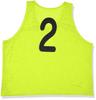 Mizuno Training Bibs of with Safety Free Size (Set 10) Numbering, Sleeveless, Standard, 32MH9011, Yellow,