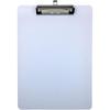 Clipboard Dry Erase Surface 9'' x 12.5'' Letter Size Low Profile Clip Whiteboard Single (Pack of 1)