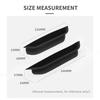 For Xpeng G6 2023 2024 Silicone Front Rear Door Handle Storage Box Side Door Holder Tray Organizer 4pcs Car Accessories