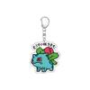 Anime Figure Pokemon Mr.Mime Squirtle Lapras Raichu Flareon Jolteon Chimchar Magikarp Acrylic Keychain Car Bag Pendant