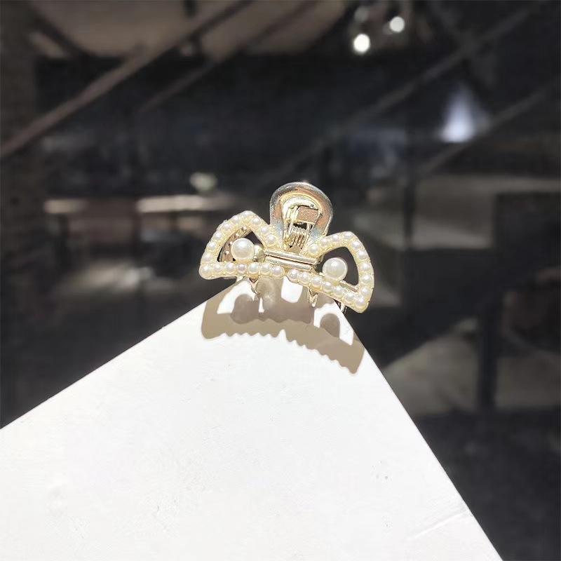 Mini Pearl Diamantový dráp do vlasů Ženy Dívčí Retro kamínková květina Spona na krabí dráp Malé sponky do vlasů Vlasové doplňky Krabí dívka