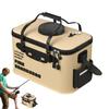 Foldable Live Fish Bucket Fishing Bucket Outdoor Multifunctional EVA Fishing Bag Live Fish Bait Bucket Wild Fishing Bucket