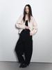 Visus Cotton Belted Pants_Black