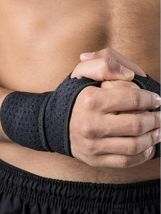 Grenzüberschreitende Handgelenkstütze: Anti-Verstauchung, Atmungsaktives, Schweißabsorbierendes Neopren für Fitness, Volleyball & Sehnenscheidenentzündungsschutz, Unisex