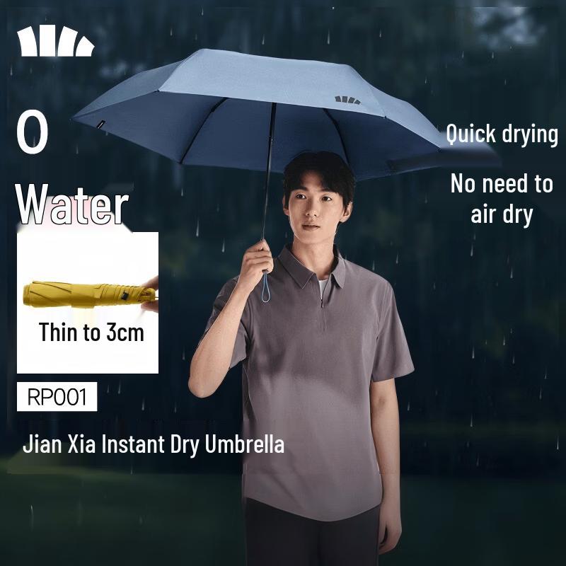 Beneunder Tri-fold Lightweight Quick-Dry Umbrella