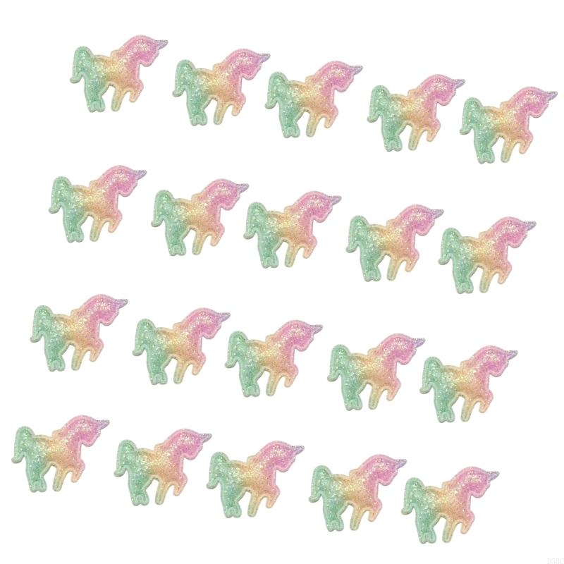 20Pcs Sequins Animal Appliques for Jackets Dress Hairpin Costume Embellishments