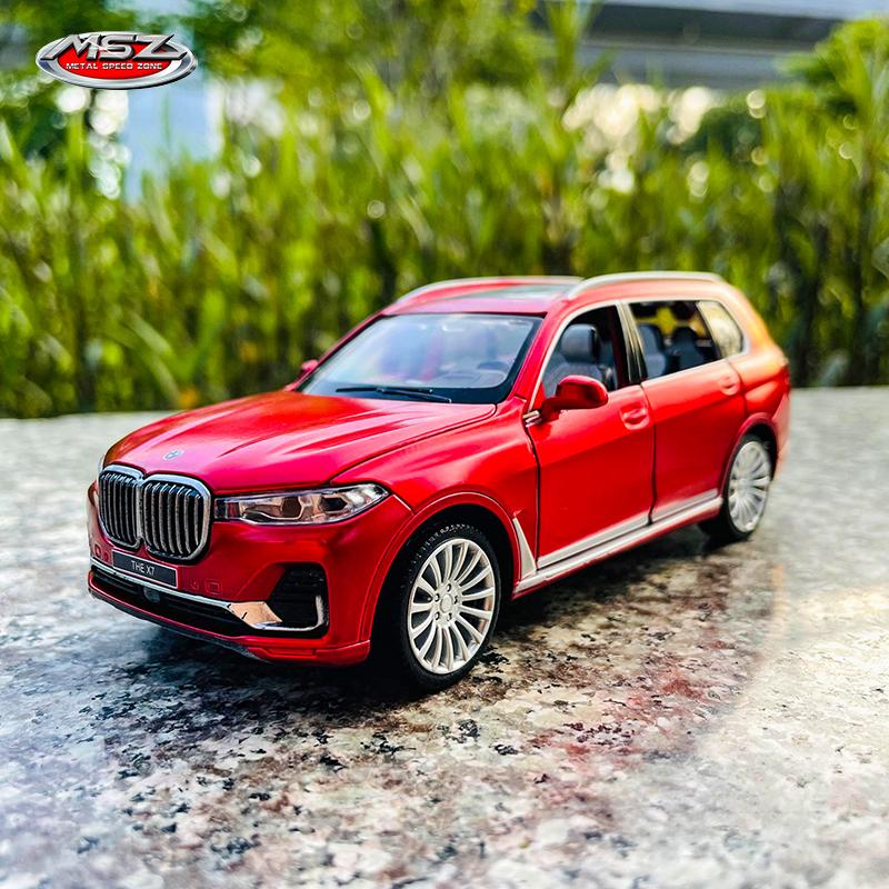 MSZ 1:32 BMW 3.0 CSL  X7 racing alloy car model children's toy car die-casting with sound and light pull back function