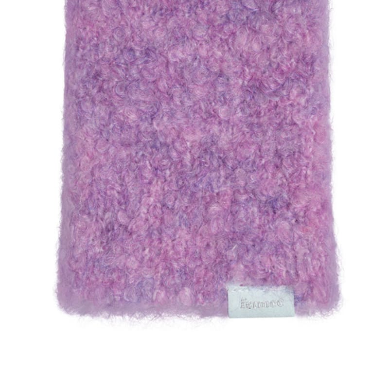 FENNEC CURLY HAND WARMER - FUCHSIA PURPLE