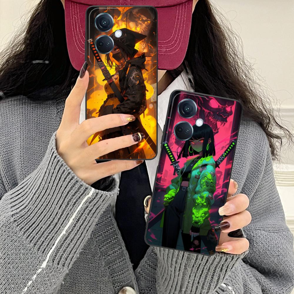Funda de Teléfono Móvil de Chica Anime para OPPO Find X9 X8 X7 X6 X5 X3 X2 Plus s Pro Ultra Lite Funda con Impresión Colorida Bonita