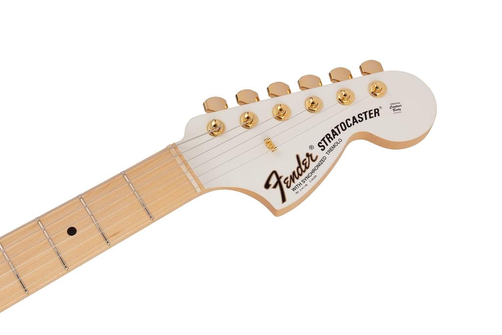 Fender Ken Experiment Maple Original Made In Soft Case Included Stratocaster® #1, Fingerboard, White, Japan,