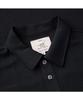 Henlikoteun [Imported Fabric] Woven Collared Short Sleeve T-Shirt Ahtam26401Bkx