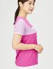 Yonex Short Sleeve Game Rouge Pink XO Women's Shirt, (124)