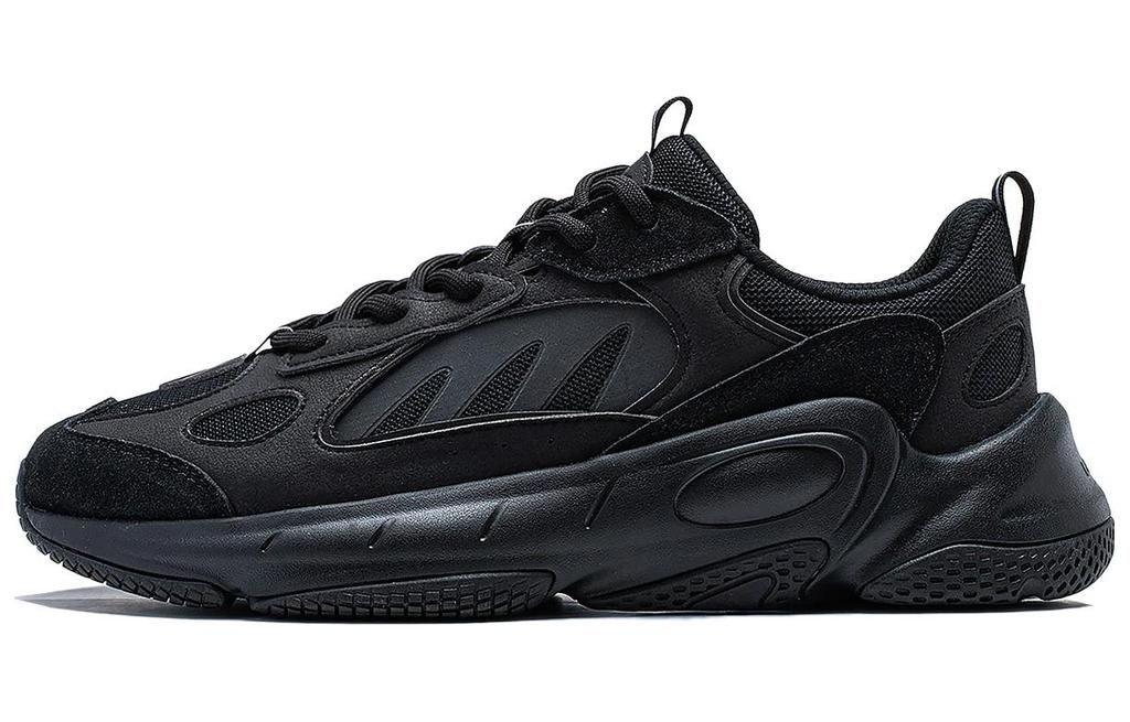 Li Ning Wing Style Low top Abrasion Resistant Casual Shoes Men's Black AGCT461-4