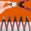 5-in-1 Multi-Purpose Heavy Duty Tool Kit - Durable PVC Handled Pliers, Portable Hand Tool Kit, Universal Repair Screwdriver Pliers