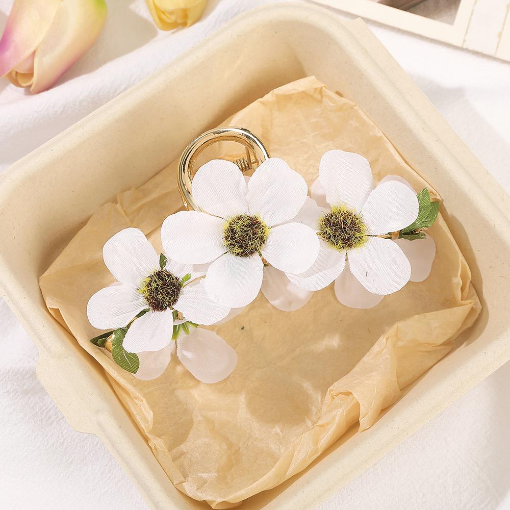 

Искусственный Зажим для волос с шестью цветами Модные заколки Заколка Весна Лето Аксессуары для волос Для женщин Девушек