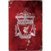Liverpool-Lamiera vintage con il logo di un caffè-bar-discoteca 20*30cm