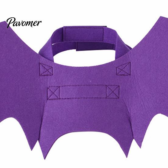 Pet Photo Prop Costume Cat Bat Wings, Halloween Costume, Puppy Cosplay Outfit, Party Cute Wings for Cats Dogs Dress Up Accessory Easy Put On