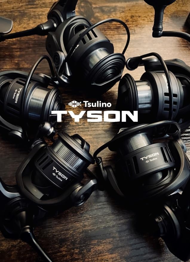 Tsulino spinning reel “TYSON” (4000XH)