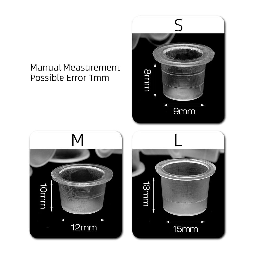 1000 шт одноразовые маленькие колпачки с чернилами — фото 4