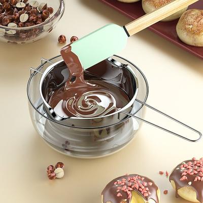 Bakeware Wax Candle Candy Melts Chocolate Double Boiler Metal Stainless Steel Chocolate Warmer Melting Bowl