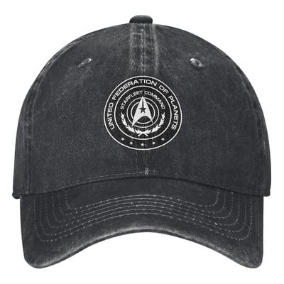 Stars Treks Denim Baseball Cap Movie Tv Series Kpop Rock Trucker Hat Summer FeUnisex Unisex Trendy Sun Visors Baseball Caps