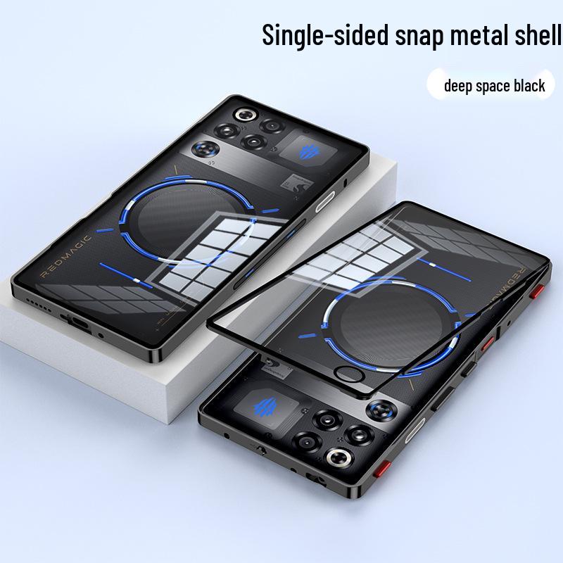 Red Magic 11 Pro+ Snap-on Metal Case with Gaming Shoulder Button Protection