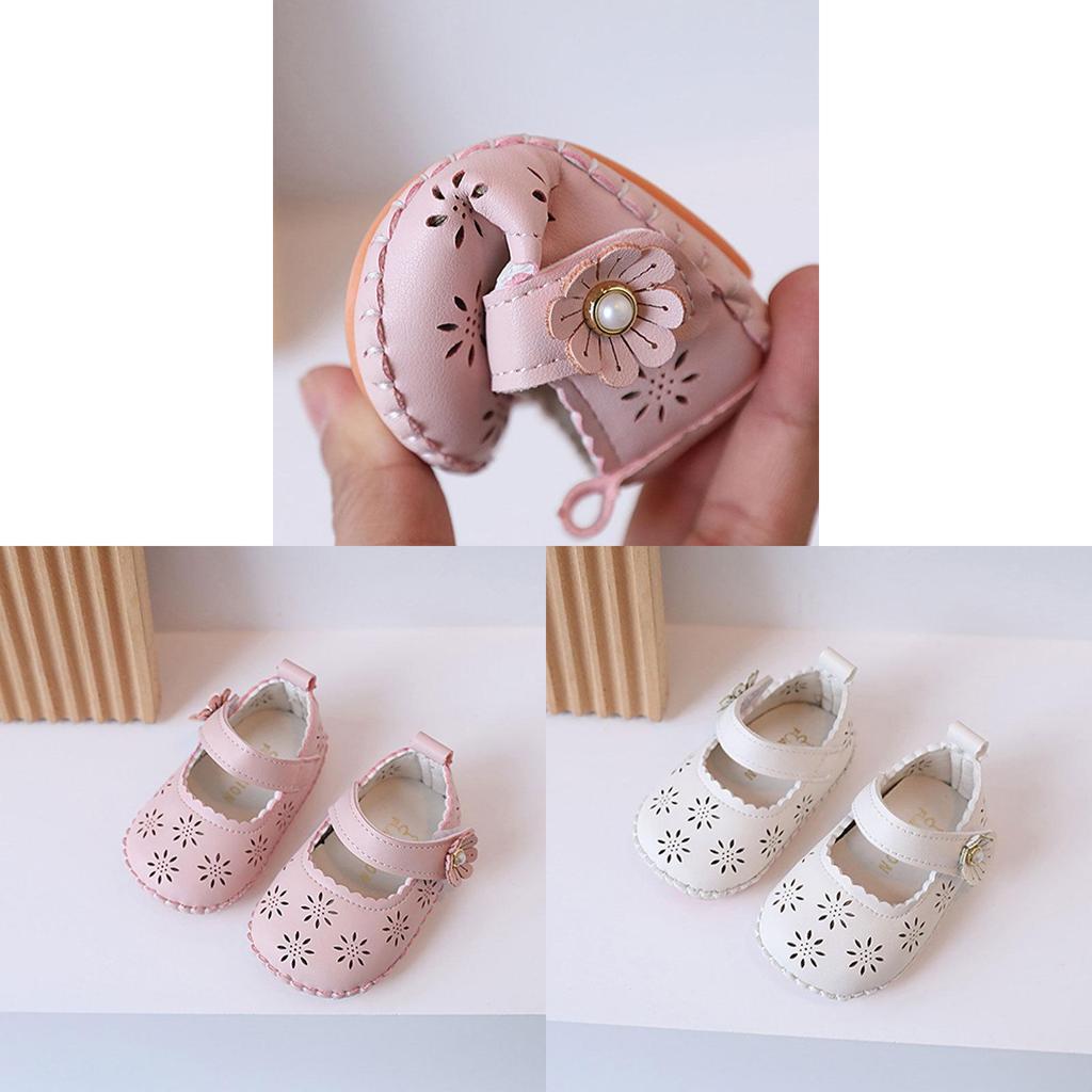 Scarpe Morbide per Bambina e Bambino per Imparare a Camminare con Velcro per Bambini Piccoli