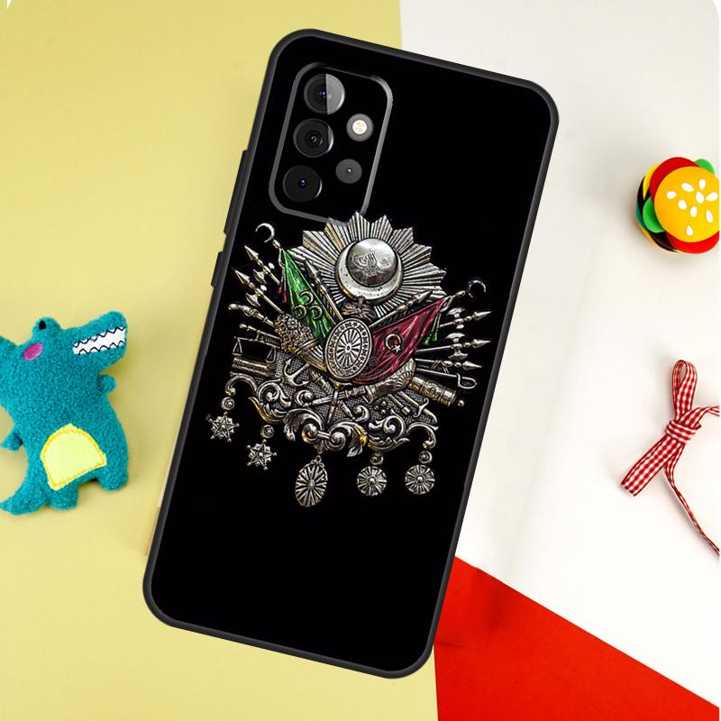 Ottoman Empire Coat Of Arms For Samsung Galaxy A53 A33 A13 A54 A34 A14 A55 A35 A15 A05 A06 A16 A22 A32 A52 Phone Case