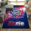 Bayern Munich Crest Area Rug Design for Decorate Room Dormitory Hallway Foyer Anti-slip Rug Decorate Offices Perfect Gift for Friends & Family