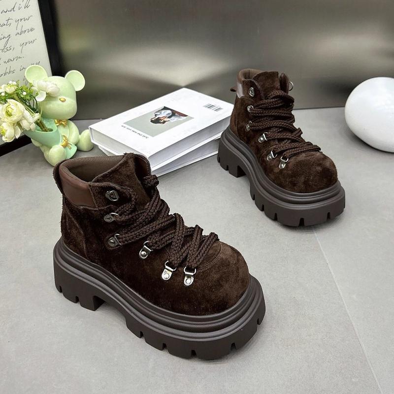 Ankle Boots for Women's Flats Sport Shoes Designer Lace Up Sneakers  Winter Chelsea Boots New Walking Comfort Mujer Botas